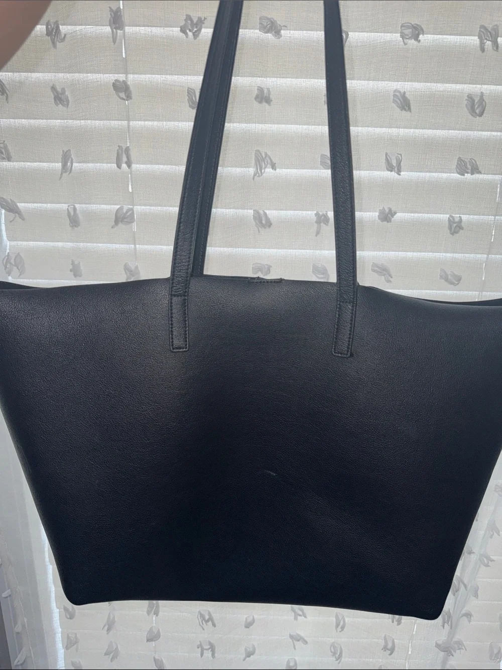 Authentic Black YSL Shopping Tote